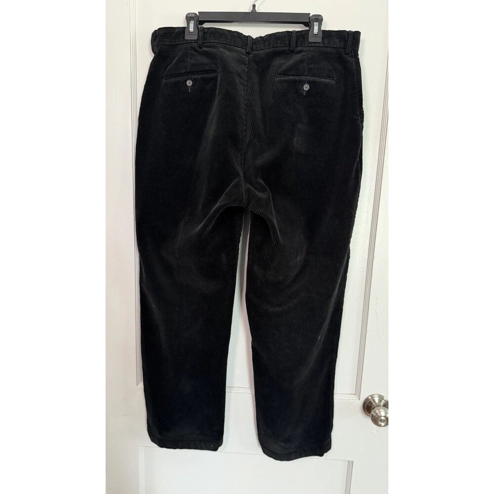 Vintage Polo Ralph Lauren Corduroy Pants Mens 36x34 Black Classic Cotton